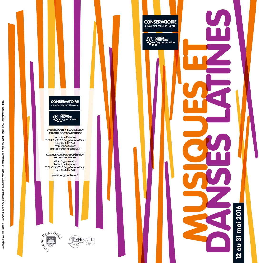 Communauté d’agglomération de Cergy-Pontoise - Musiques et danses latines - Saison 2015-2016 du Conservatoire