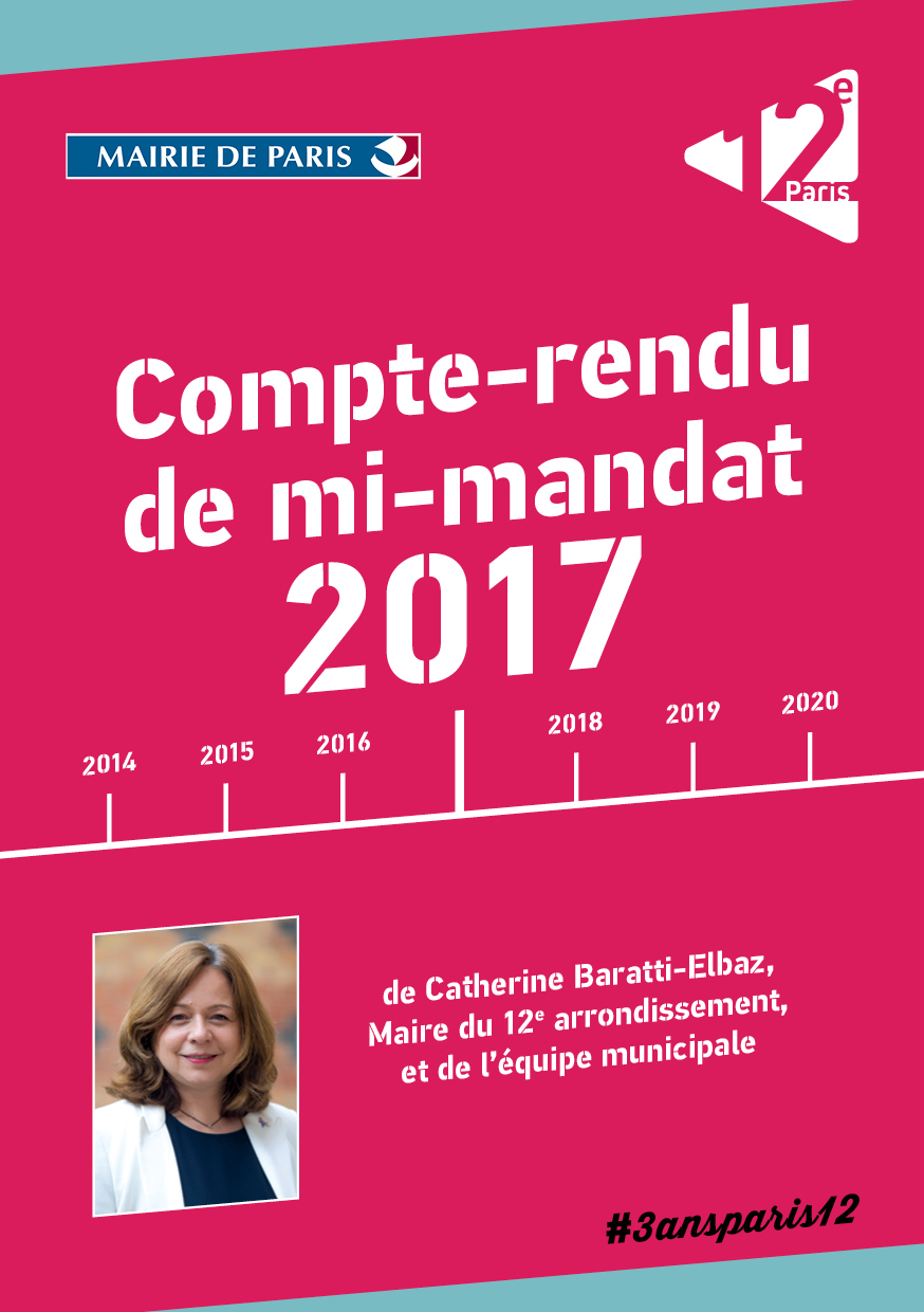 Compte-rendu de mi-mandat 2017 - 12e Paris