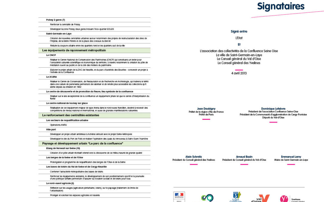Confluence Seine Oise