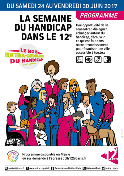 LA SEMAINE DU HANDICAP DANS LE 12e